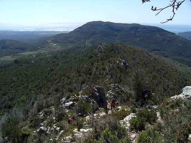 Ruta a mont redon mayo 2010