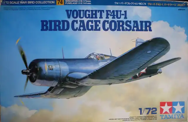 Tamiya - F4U-1 Birdcage Corsair - 1-72