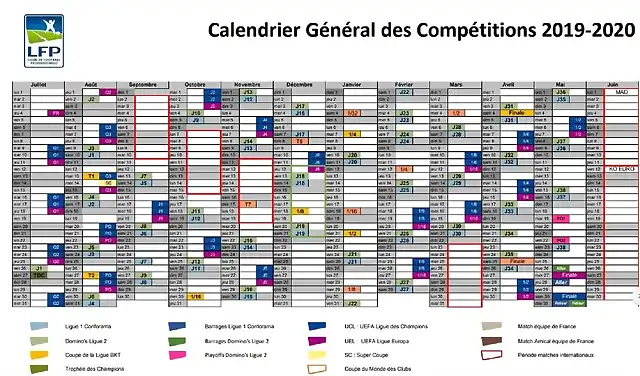 football-le-calendrier-de-la-saison-2019-2020-annonce