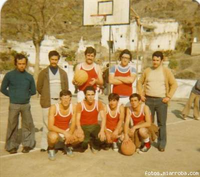 Equipo Baloncesto A.D. Grgal aos 70