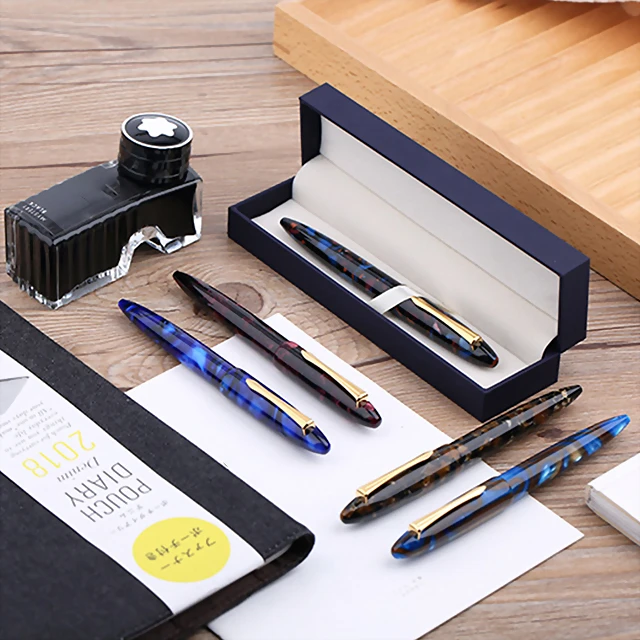 KICUTE-M100-PENBBS-Acrylic-Fountain-Pen-Iridium-Fine-Nib-Converter-Pens-Luxury-Gift-Chic-Wedding-Signing KICUTE-M100-PENBBS-Acrylic-Fountain-Pen-Iridium-Fine-Nib-Converter-Pens-Luxury-Gift-Chic-Wedding-Signing