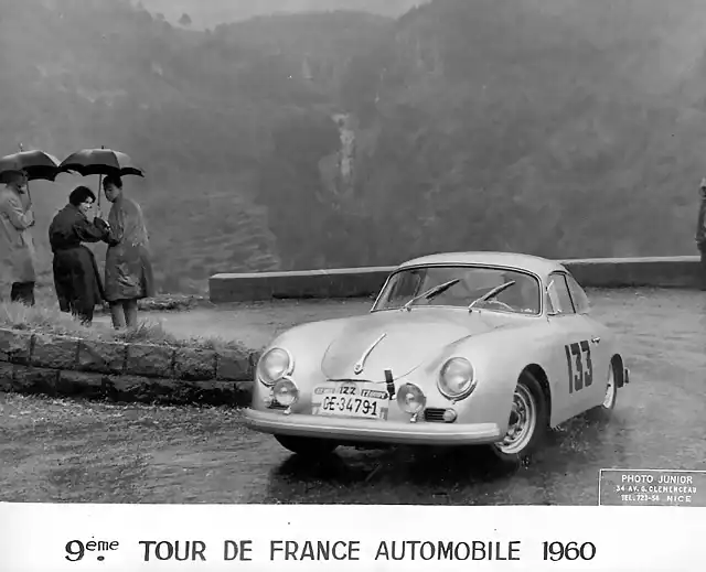 Porsche 356 Coup - TdF'60 - Heinz Schiller - Julien Cots - 02