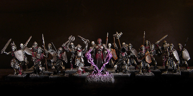 Mhorgoth and Skeletons Mantic