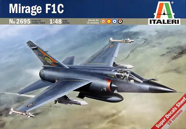 1-48 Dessault MIRAGE F 1C Italeri 2695