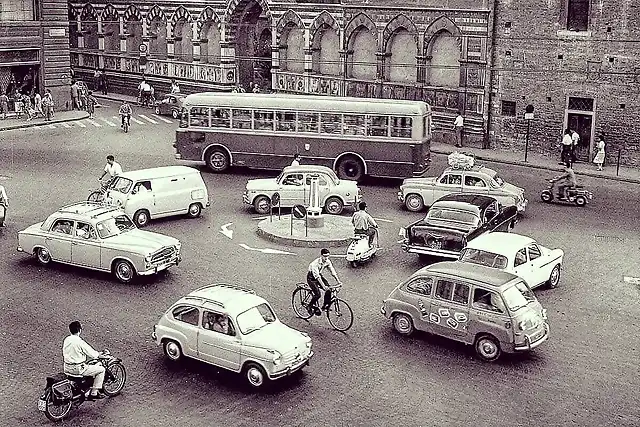 Florenz - Piazza dell'Unit? Italiana, 1959