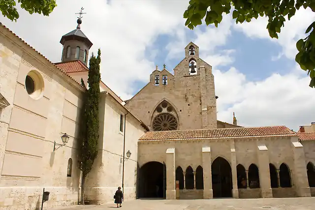 PALENCIA.IGLESIA DE SAN FRANCISCO,GOTICA.S.XIV.FACHADA