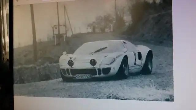 Ford GT 40 de rallyes.