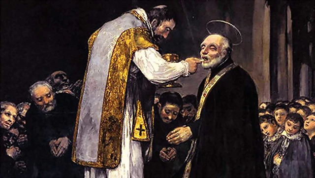 ULTIMA COMUNION DE SAN JOSE DE CALASAN POR GOYA ULTIMA COMUNION DE SAN JOSE DE CALASAN POR GOYA