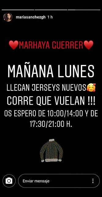 Mar?a IG Stories 24-11-2019 Mar?a IG Stories 24-11-2019