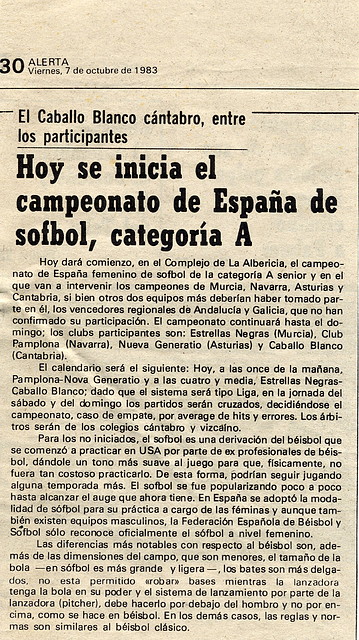 1983.10.07 Campeonato Espaa A sfbol