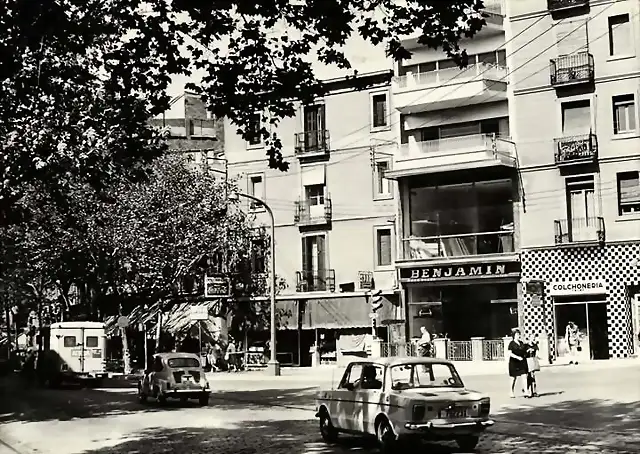 Barcelona C. Creu Coberta 1970 Barcelona C. Creu Coberta 1970