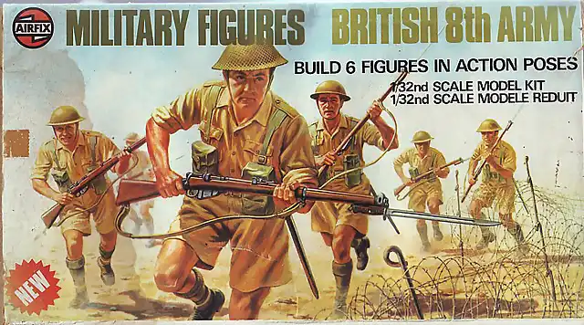 1-32 Multipose British 8th Army