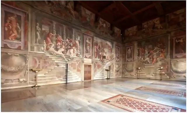 Sala dei Cento Giorni palazzo della Cancelleria 11