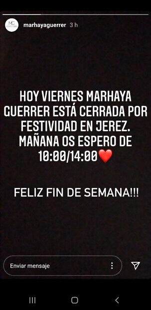 Marhaya Guerrer IG Stories 9-10-2020 Marhaya Guerrer IG Stories 9-10-2020