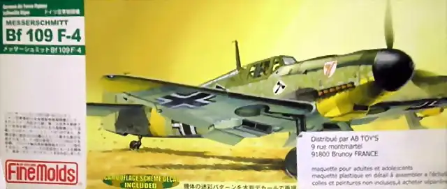 FINEMOLDS BF 109 F-4