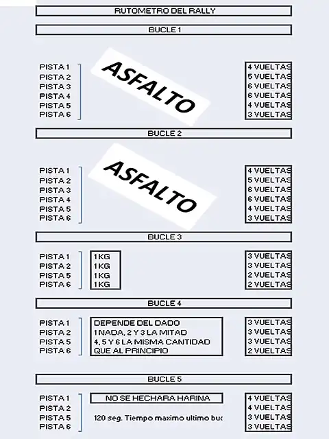 RUTOMETRO XV RALLY SLOT EL TOSCON