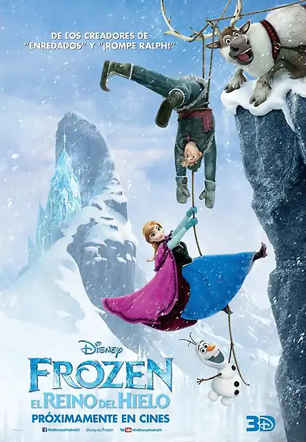 disney-classics-frozen-reina-nieves-snow-queen-poster-anna-elsa-sven-olaf-kristoff-hans-2013