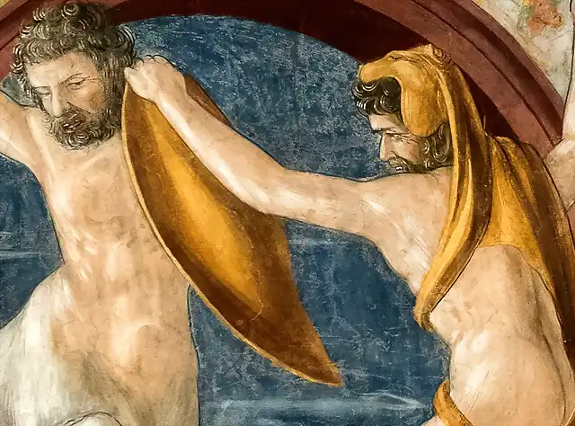 03b_Affresco-Ercole-e-il-centauro-Nesso_particolare-dopo