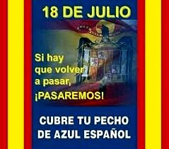 18 DE JULIO AZUL ESPA?OL