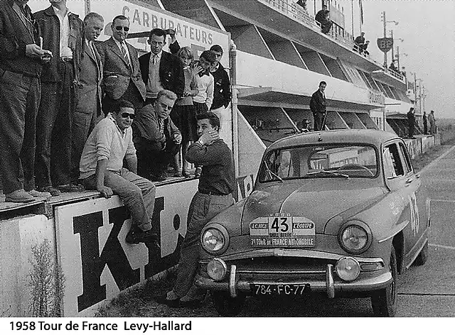 Panhard - TdF'58 - Levy - Hallard