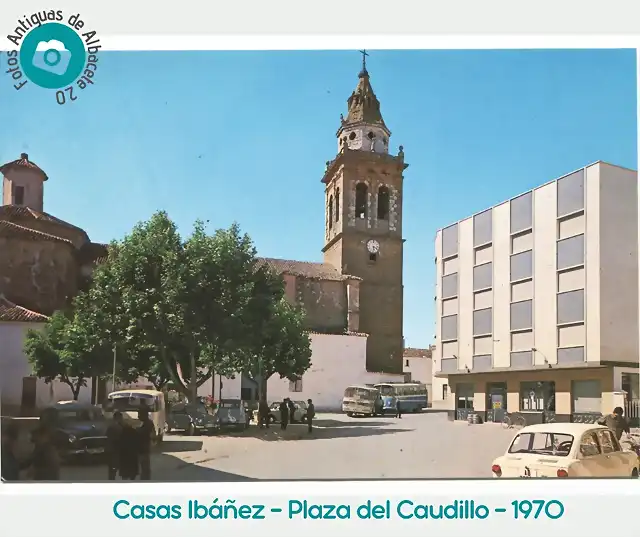 Casas-Iba?ez Pl. de la Constituci?n Albacete 1970