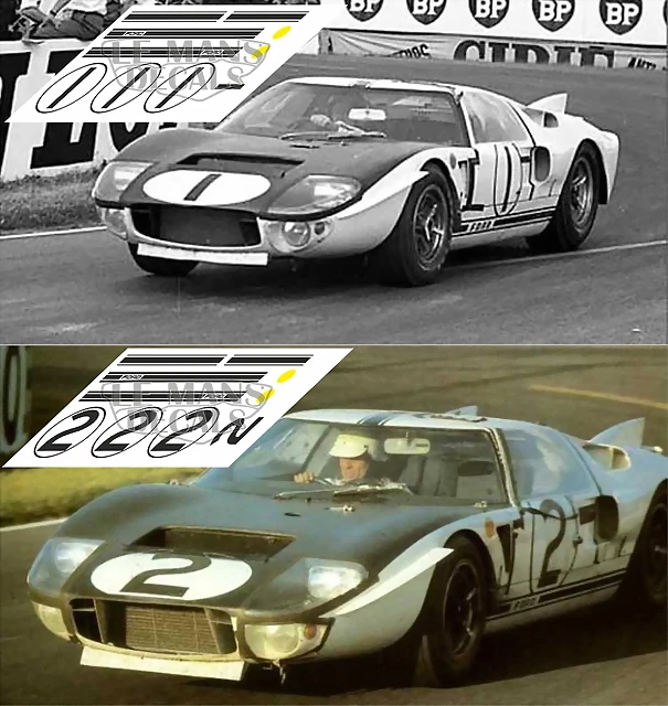 Ford MkII - Le Mans 1965 #1,2 Ford MkII - Le Mans 1965 #1,2