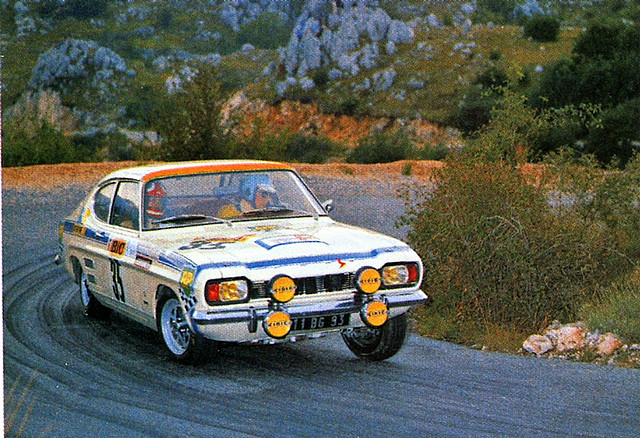 Ford Capri 2600 - TdF \'71 - Lefebvre