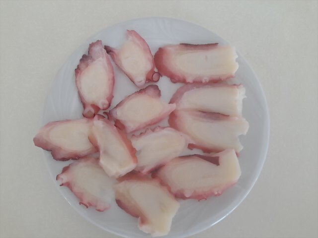 Carpacho de pulpo