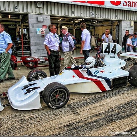 The #Hesketh #308B Formula One racing cars designed by Harvey #Postlethwaite for Hesketh