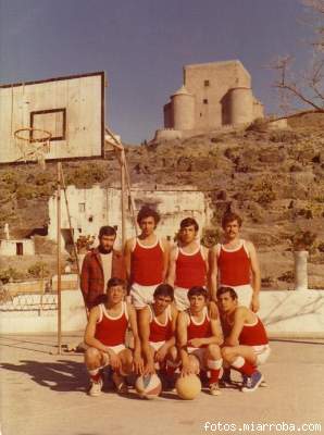 Equipo Baloncesto A.D. Gérgal años 70 Equipo Baloncesto A.D. Gérgal años 70