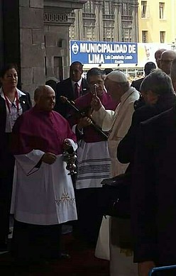 PAPA FRANCISCO CATEDRAL DE LIMA 2018