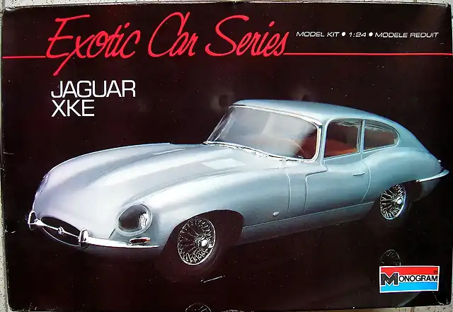 Monogram Jaguar XK-E