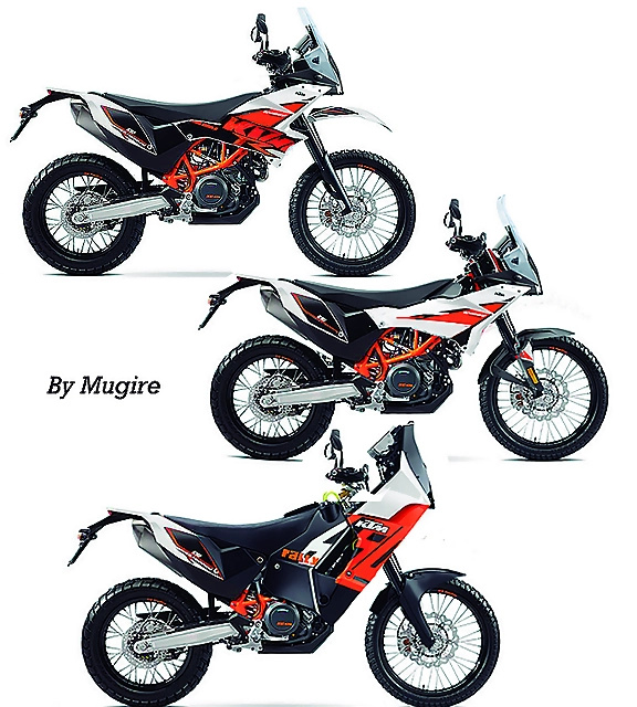 KTM 690 rallyes