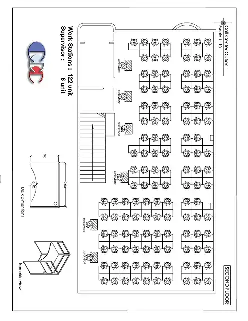 CALL CENTER FLOOR PLAN E1