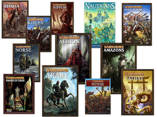 Unofficial Warhammer Army Book Covers