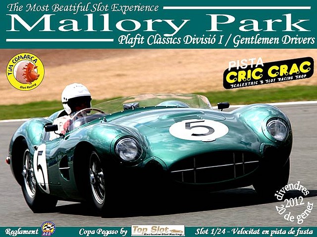 Cartell Divisi I - Cursa 1 - Mallory Park