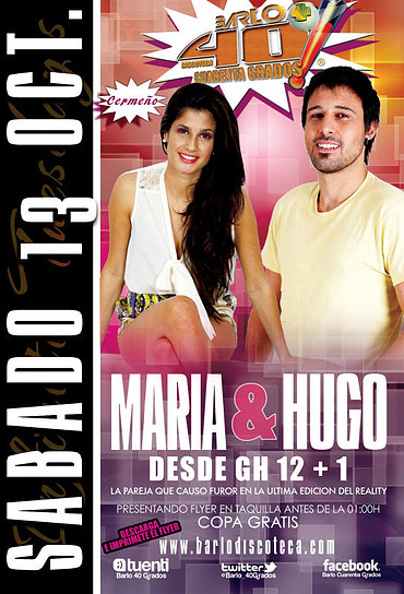 Cartel bolo Discoteca Barlo 40 Cartel bolo Discoteca Barlo 40