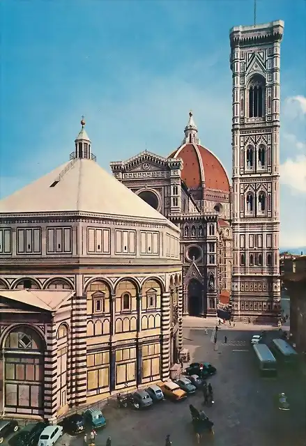 Florenz - Dom und Glockenturm 2 X