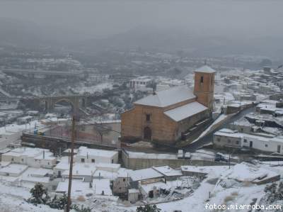 Grgal nevada enero 06 desde Carretera Las Aneas