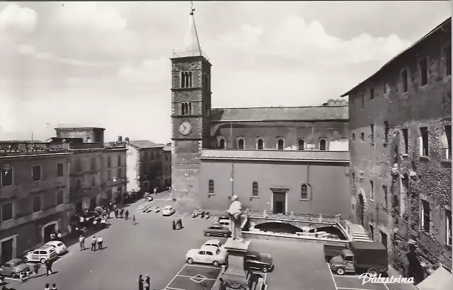 Palestrina-  in Rom Region Latium, Piazza Regina und Kathedrale