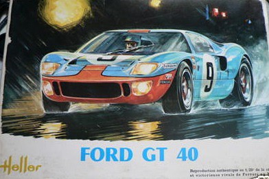 Heller Ford GT40