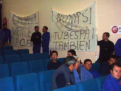 Asamblea de UGT en Minas de Riotinto-03.11.08