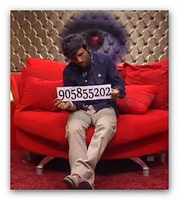 Hugo con el n? de tel?fono GH 12+1 Hugo con el n? de tel?fono GH 12+1