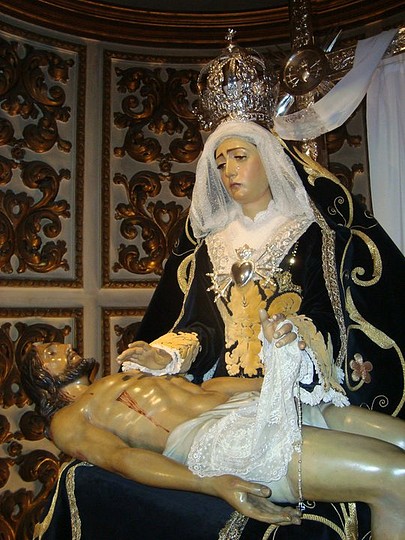 La virgen de las angustias nerja