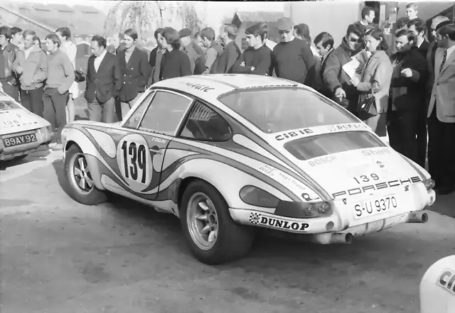 Porsche 911R - TdF'70 - Gerard Larousse