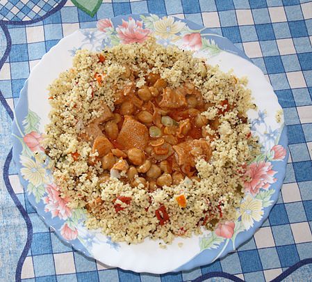 Callos con cuscus