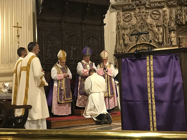 ORDENACION SACERDOTE EN EL PILAR ORDENACION SACERDOTE EN EL PILAR