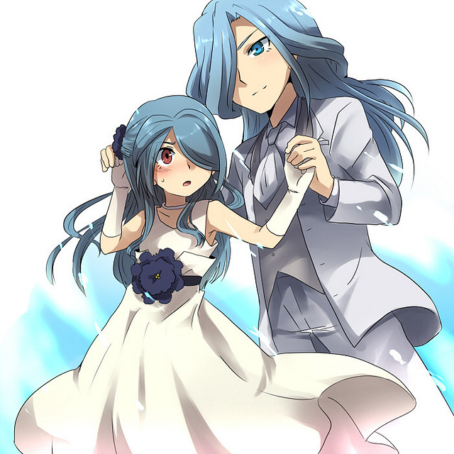 49%20-%20blue_eyes%20blue_hair%20brown_eyes%20crossdressing%20dancing%20dress%20edgar_balchinas%20hair_over_eye%20inazuma_eleven%20kazemaru_ichirouta%20trap