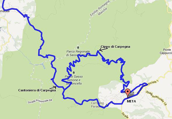 MAPA CARPEGNA