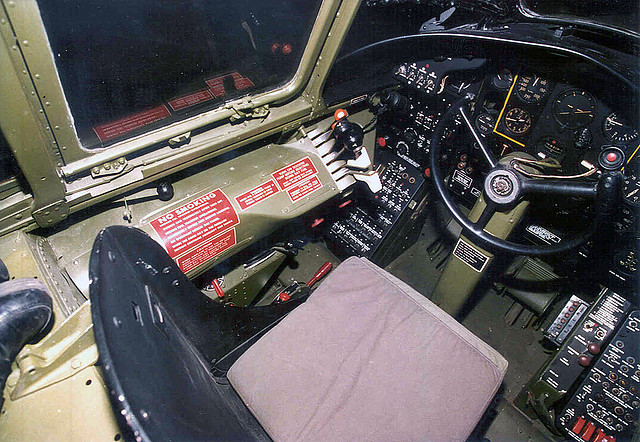 A-20G_Cockpit-L_USAF-Museum